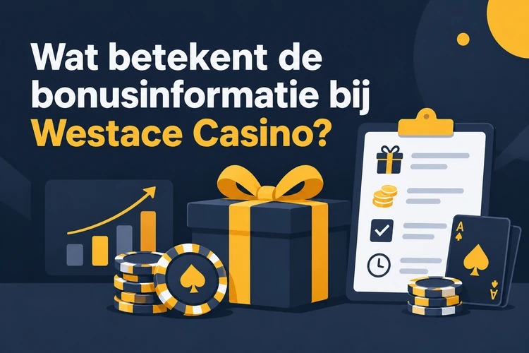 Wat betekent de bonusinformatie bij Westace Casino?