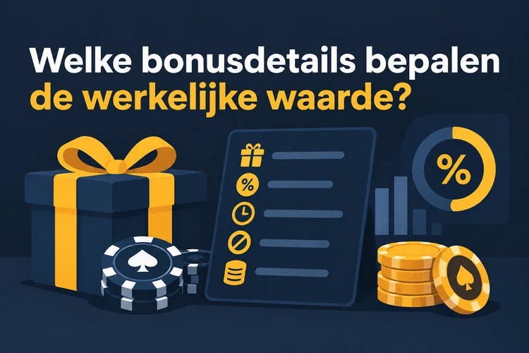 Welke bonusdetails bepalen de werkelijke waarde?